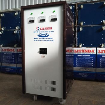 Ổn áp Litanda 10KVA 3 pha thế hệ mới